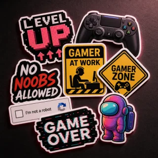 Gaming Stickers