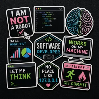 Hacker Stickers