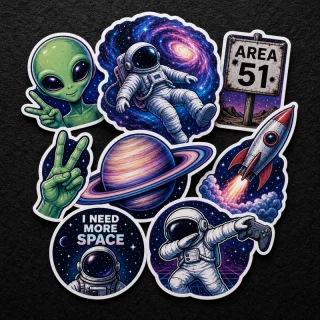 Space Stickers