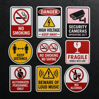 Signage Stickers