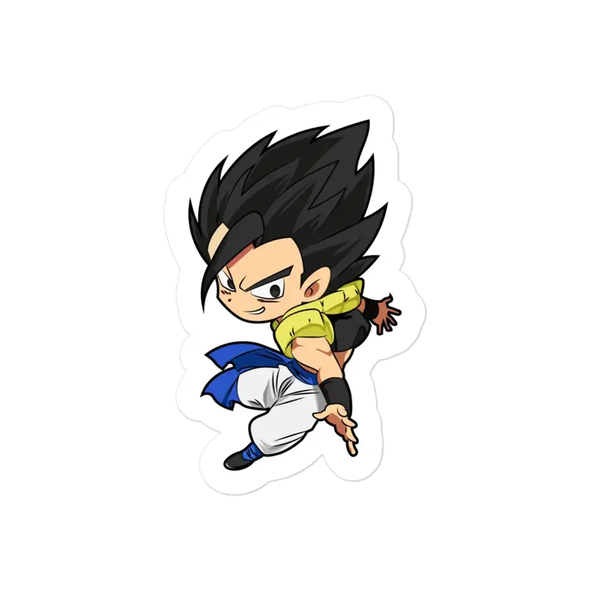 Dragon Ball Gogeta Chibi Sticker