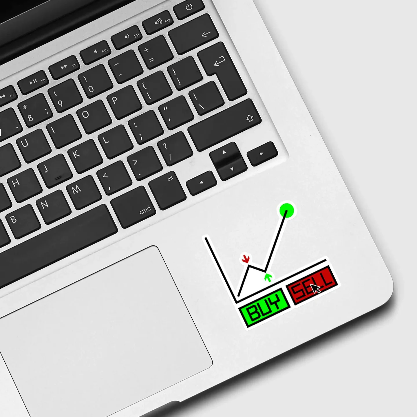 Buy Sell Trader Sticker