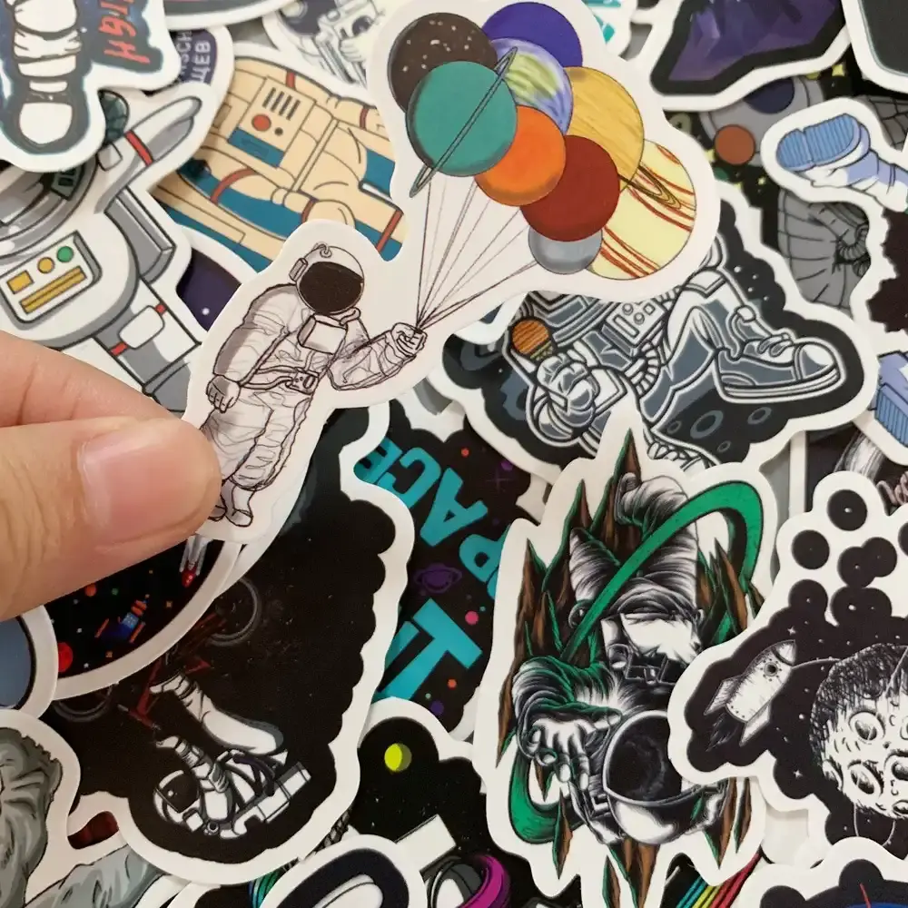 Outer Space Stickers Pack of 50