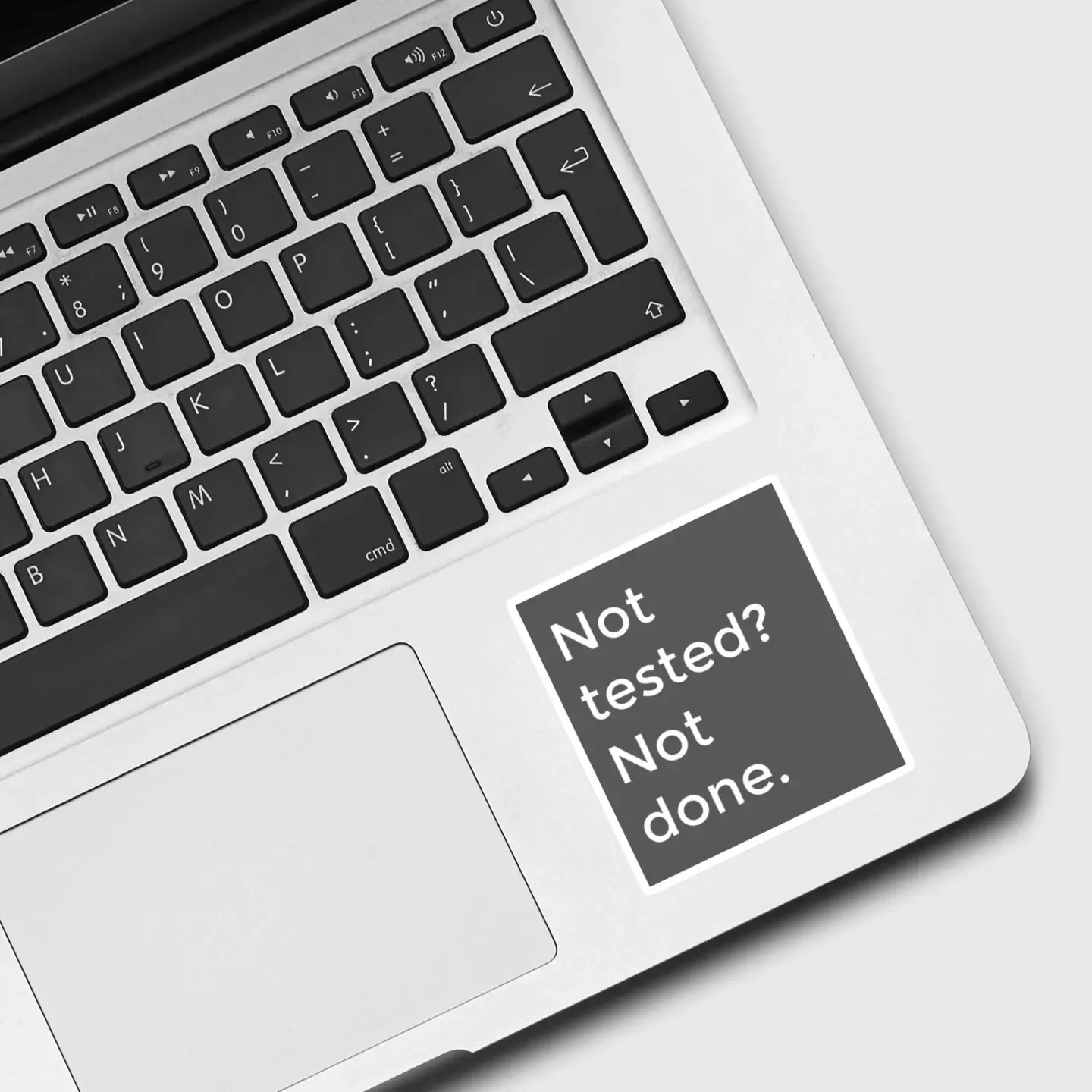 Not tested Not done Sticker