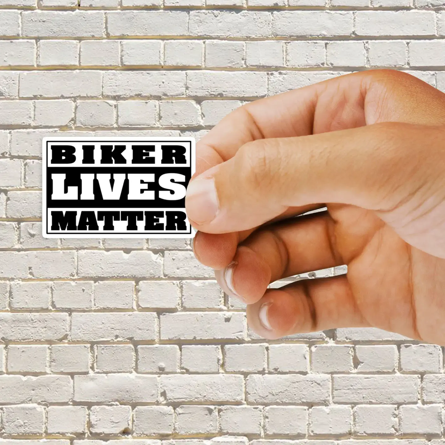 Biker Lives Matter Sticker