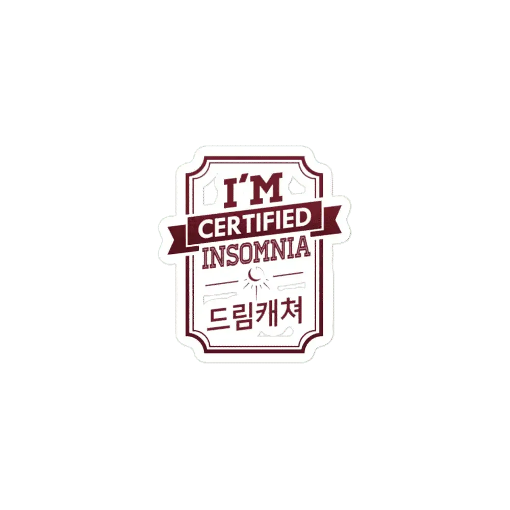 Certified INSOMNIADREAMCATCHER Sticker