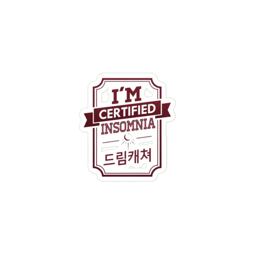 Certified INSOMNIADREAMCATCHER Sticker