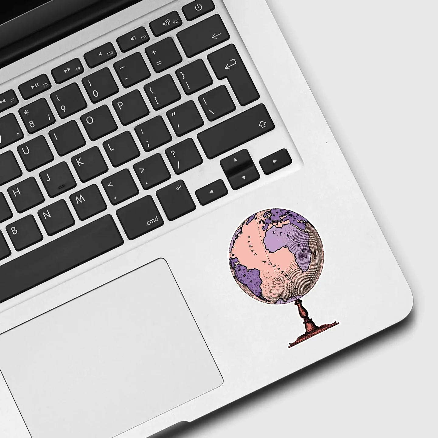 Vintage Aesthetic Globe Sticker