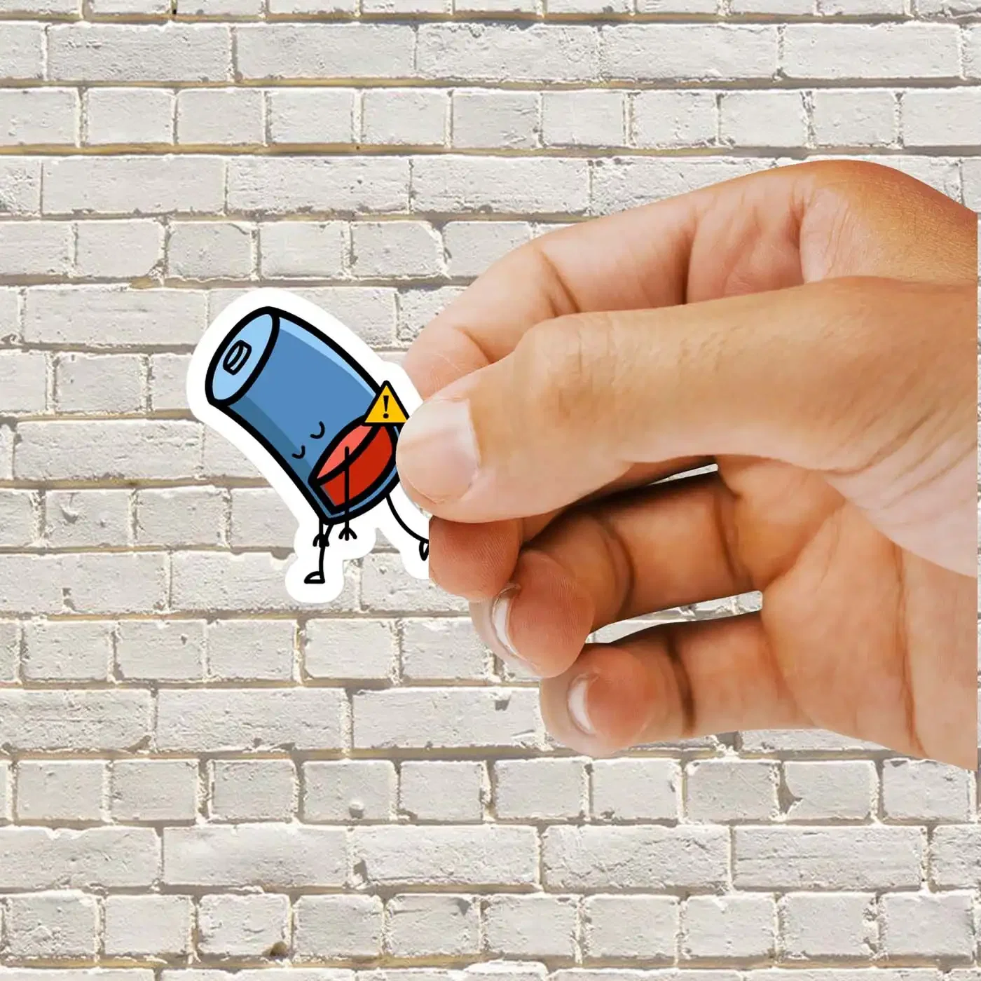 Low Battery Sticker
