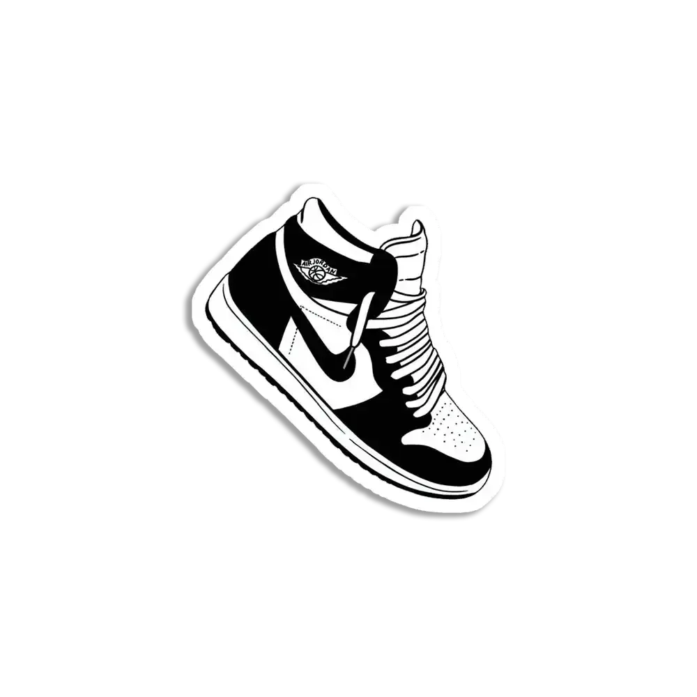 Black Shoes Sticker