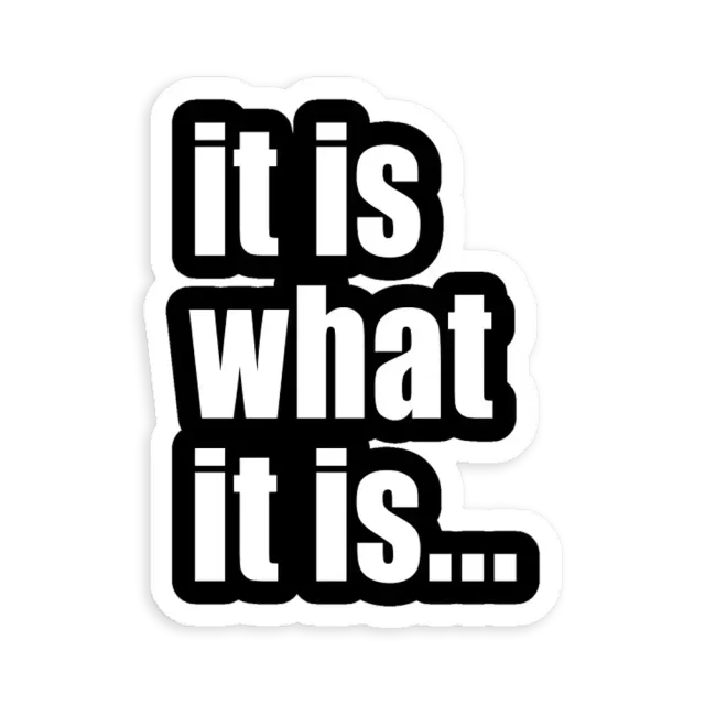 it be like that sometimes Sticker