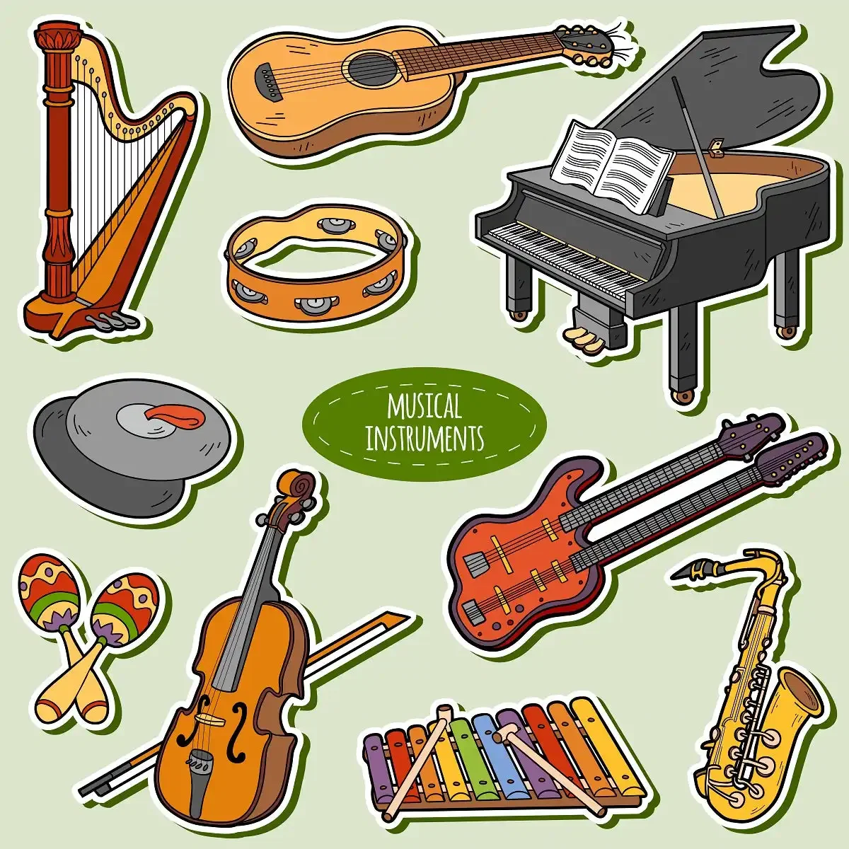 Musical Stickers