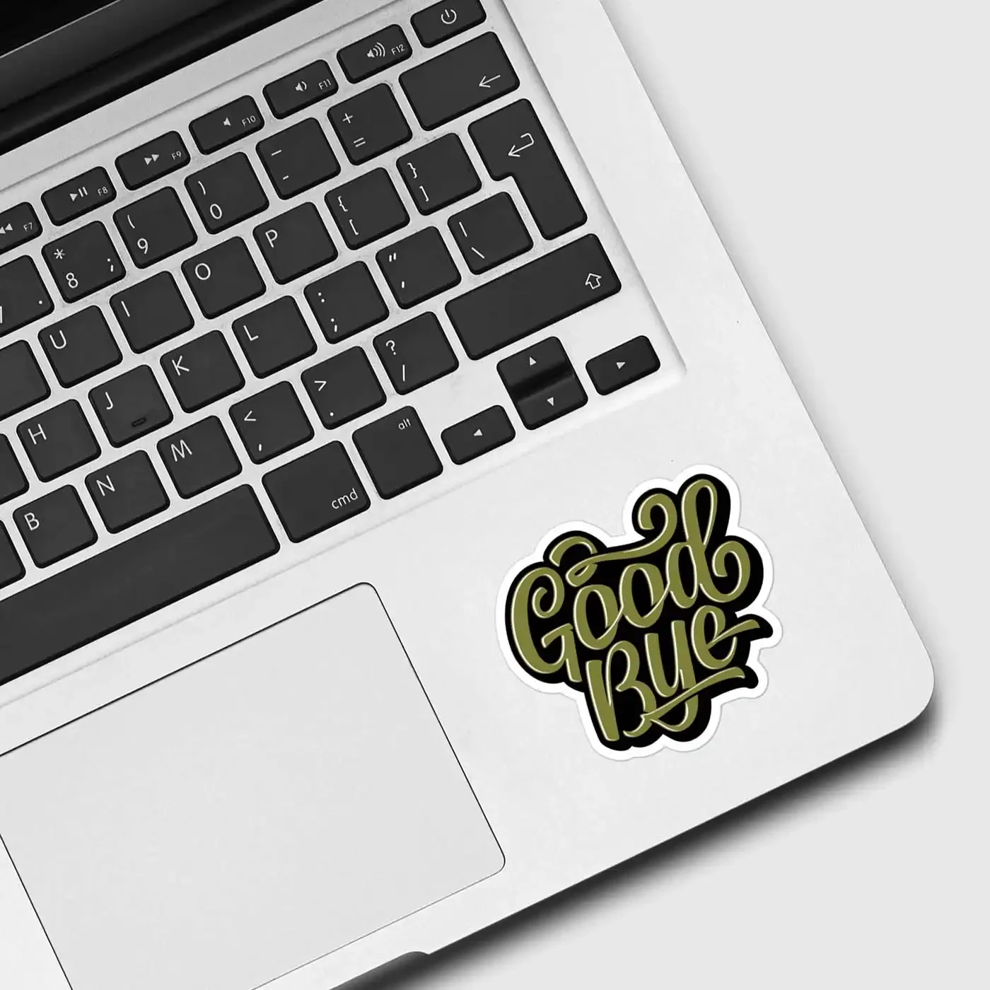 GoodBye Lettering Sticker