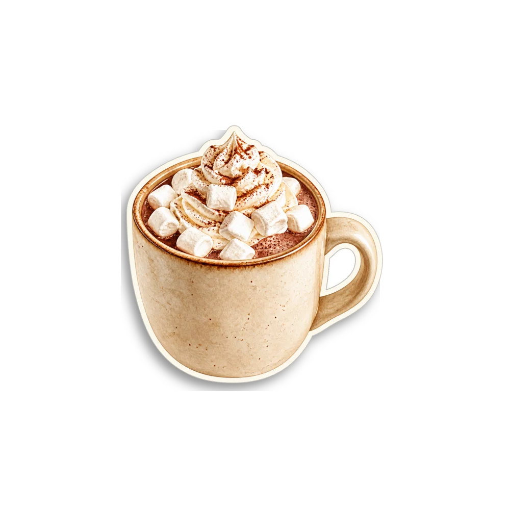 Hot Cocoa Sticker