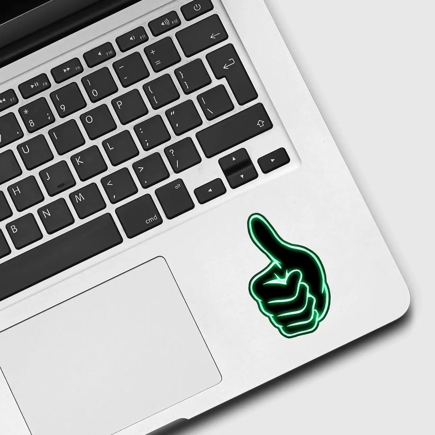 Neon Thumbs Up Sticker
