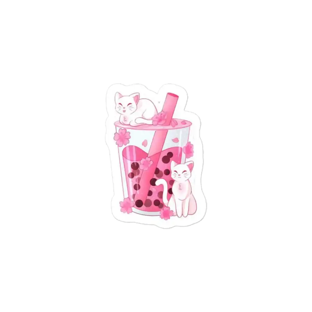 Boba Tea Kawaii Sticker