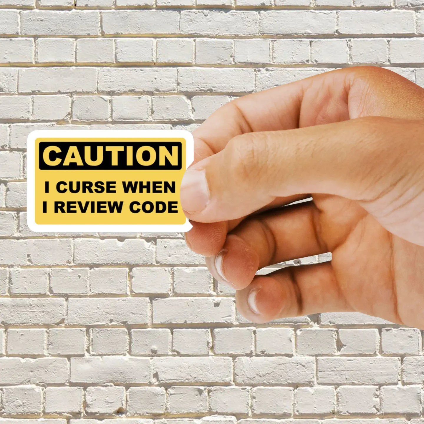 Caution I curse when I review Code