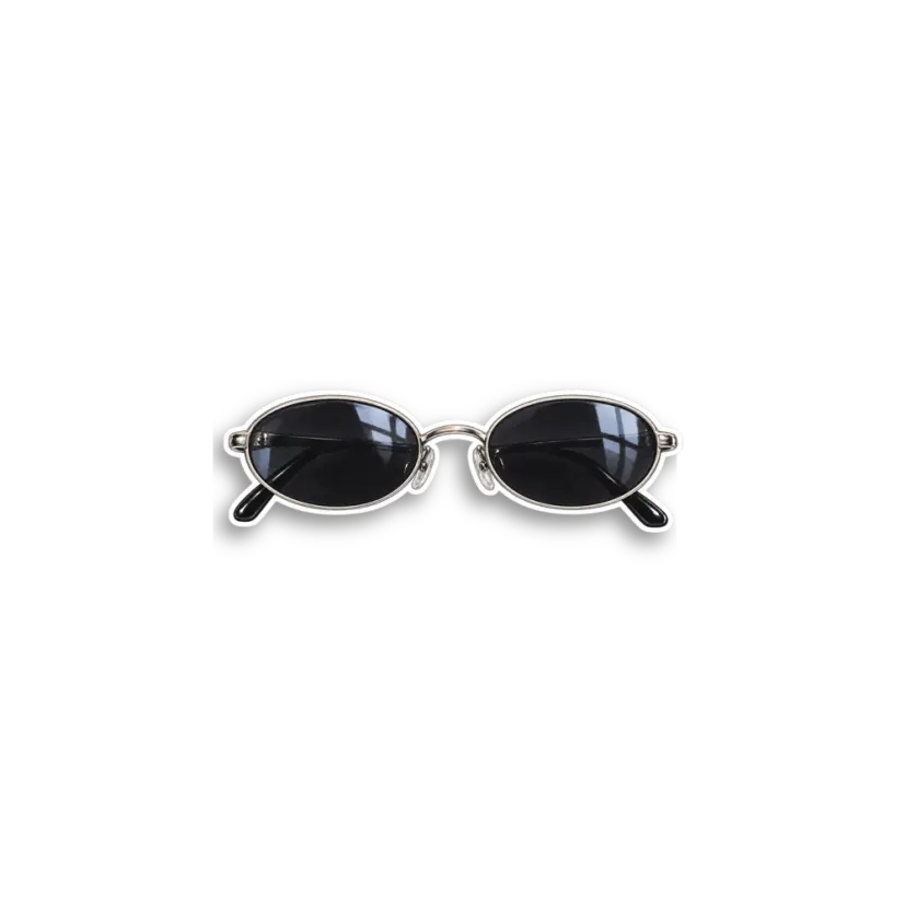 Black Sunglasses Sticker