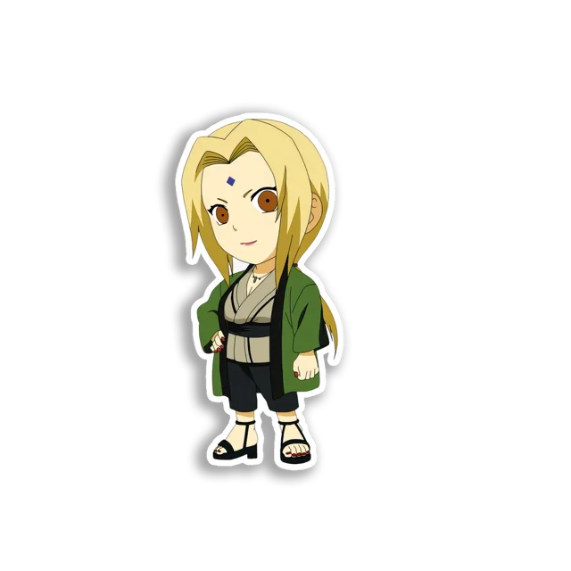 Chiyo  Chibi Artwork Sticker