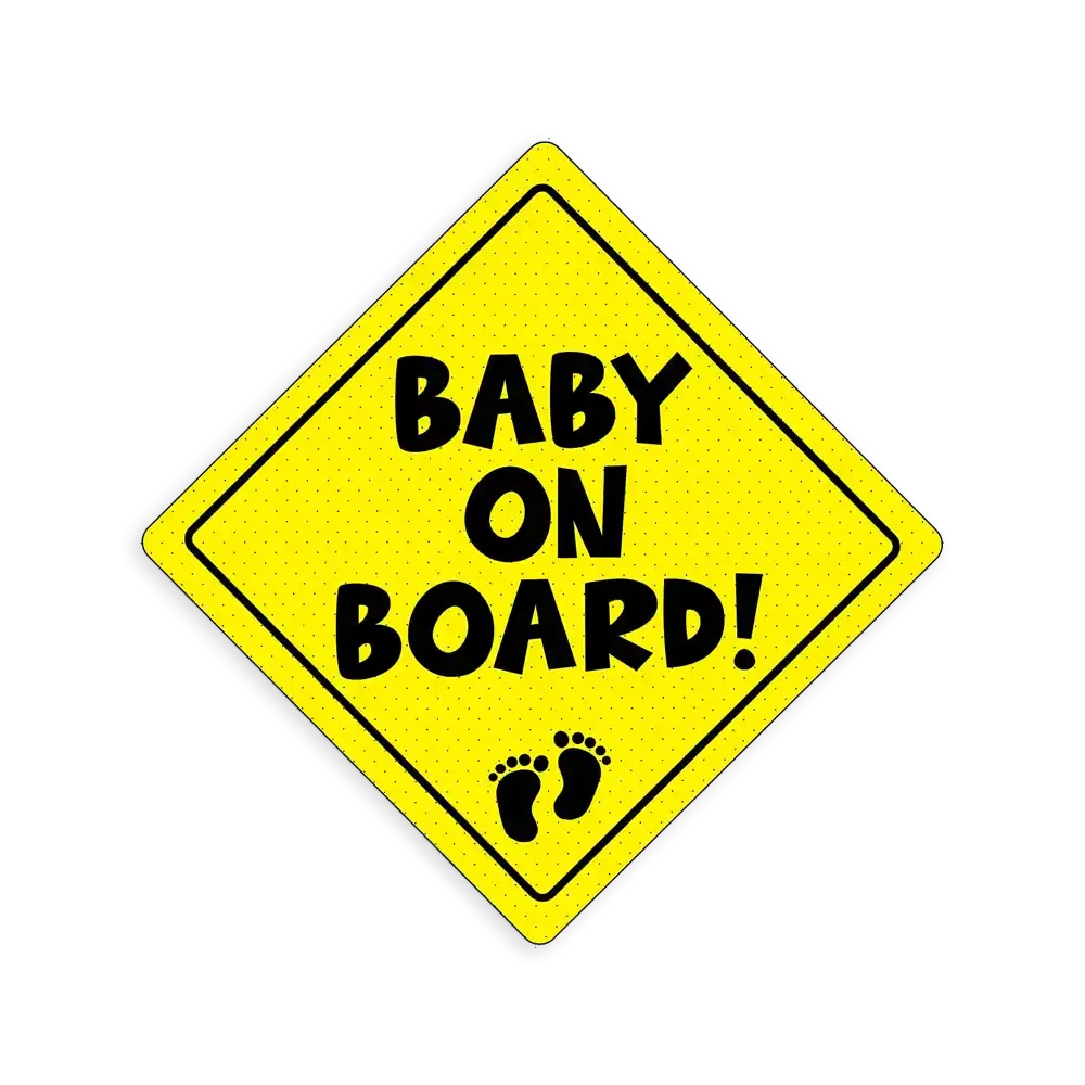 Baby on Board Car Sticker
