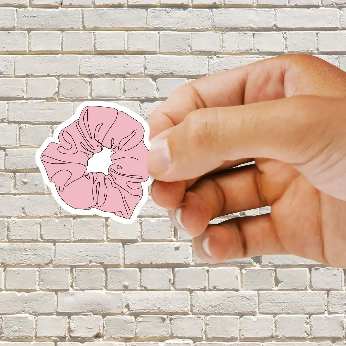 Cute Scrunchie Sticker