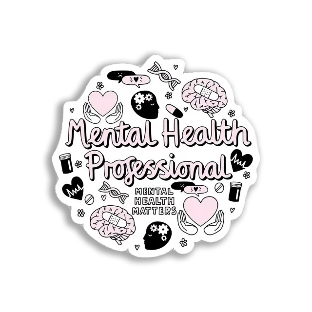 Mental health Profressional Sticker