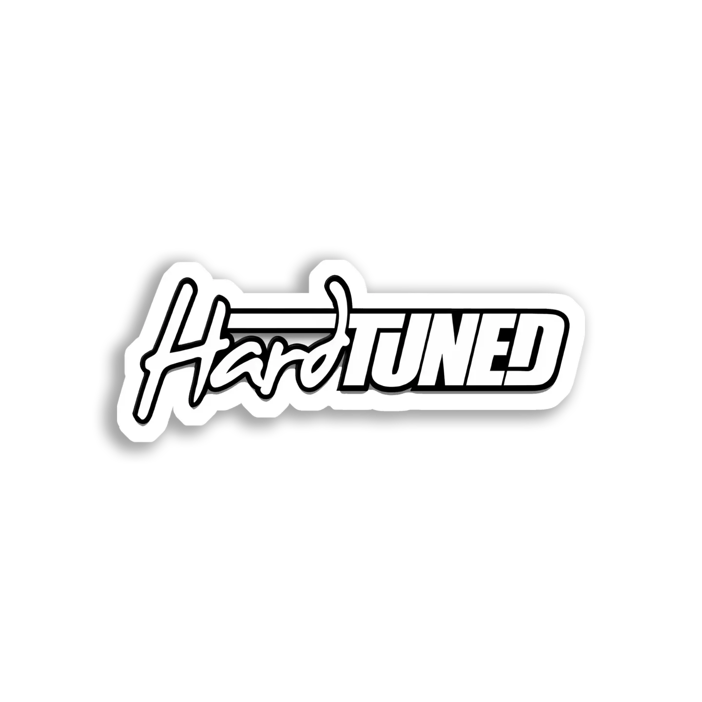 Hard Tuned Image Car Sticker