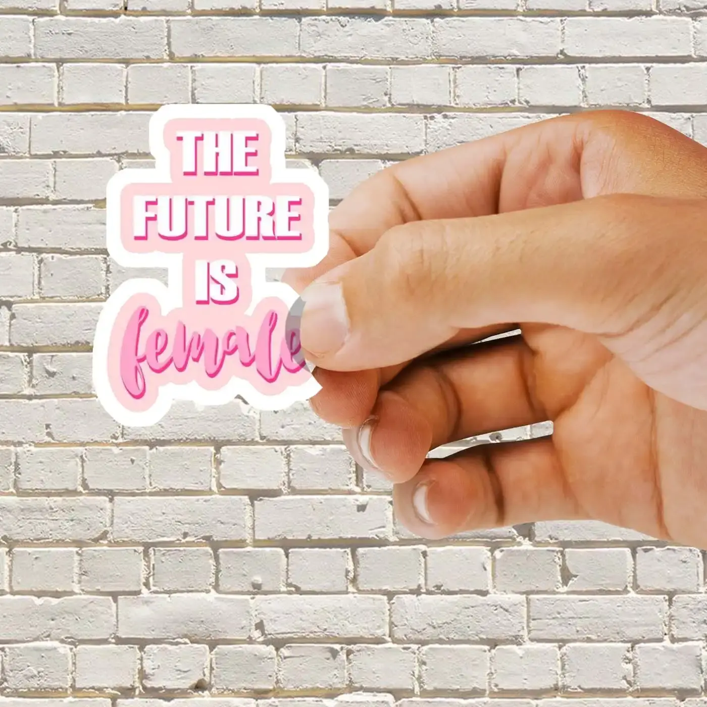 The Future is Female Sticker