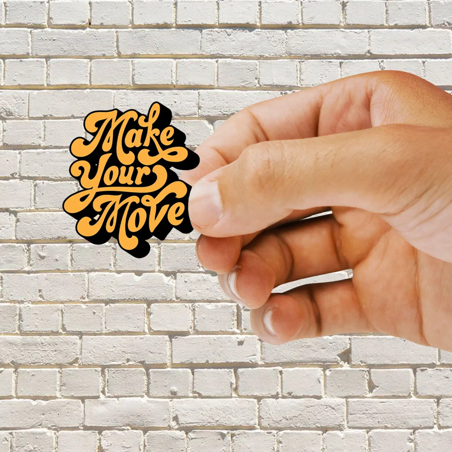 Make your move Sticker