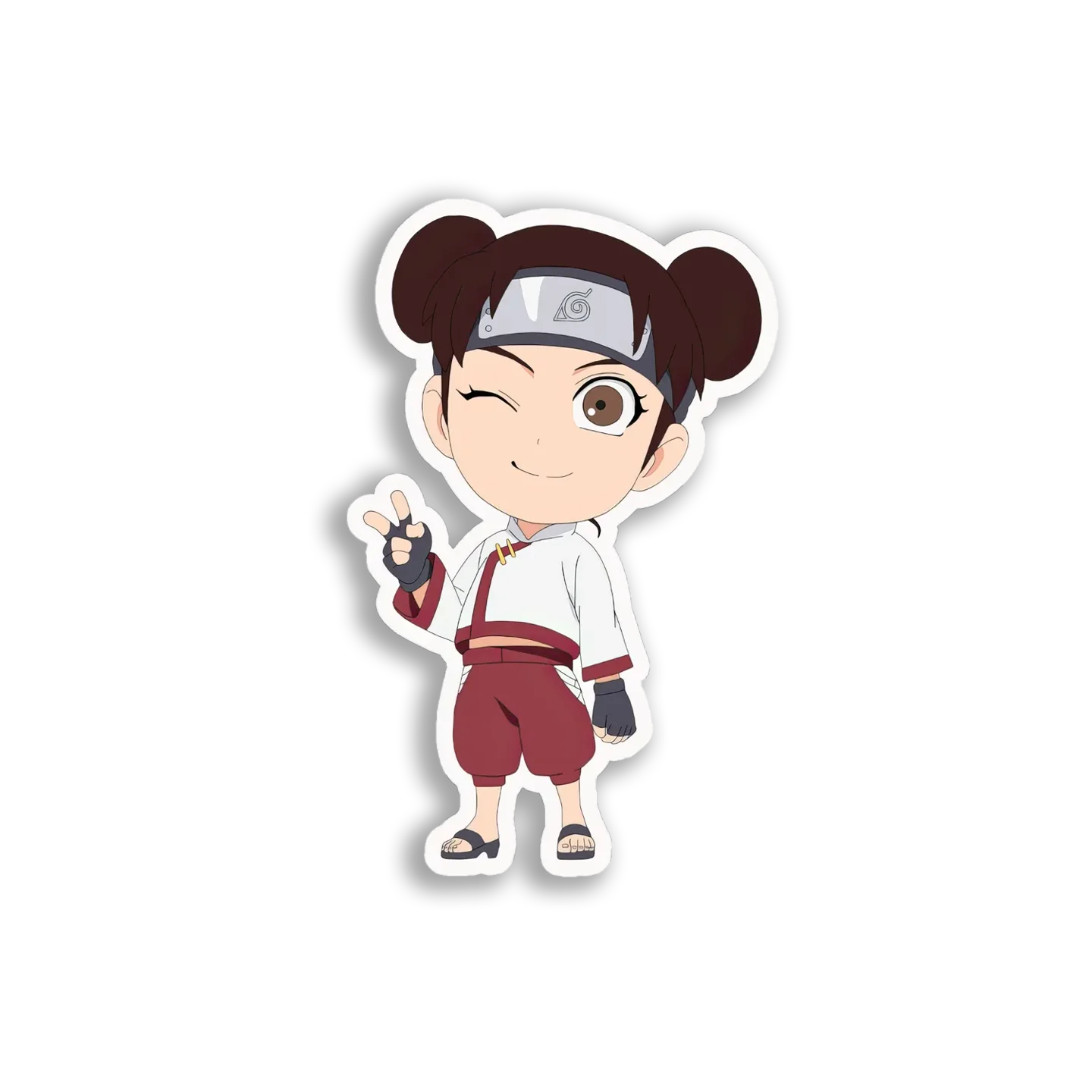 Temari Chibi Artwork Sticker
