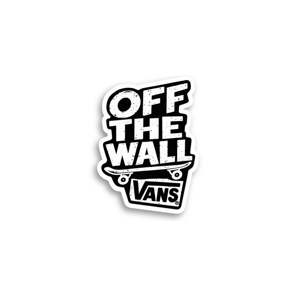 Off The Wall Label Sticker