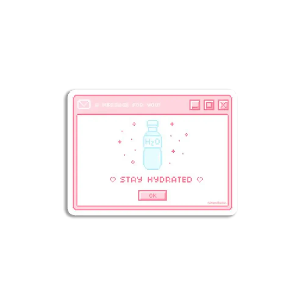 Stay Hydrated Notification Sticker