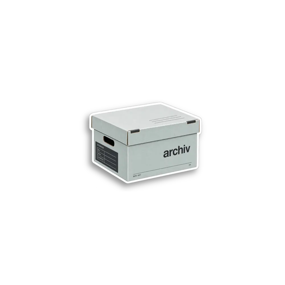 Archive Box Sticker