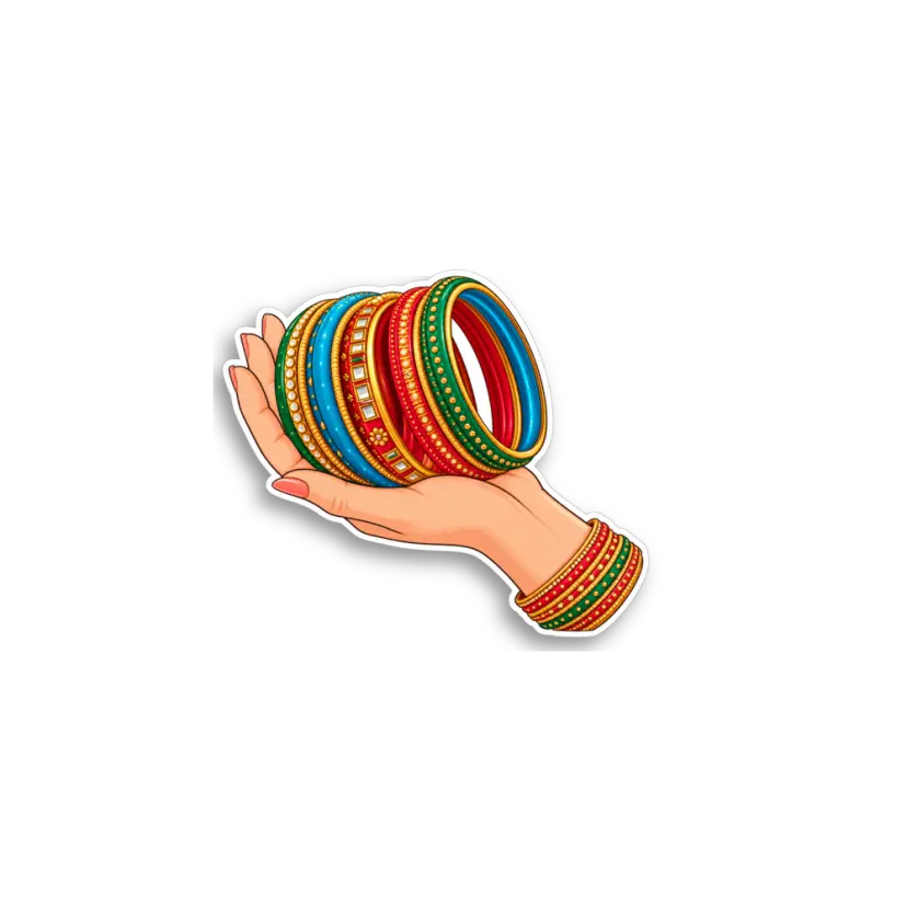 Bangles Hand Sticker