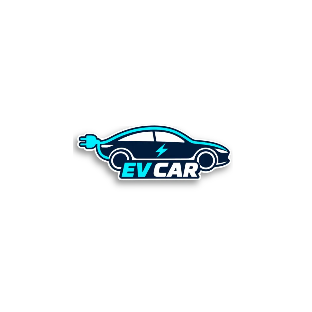EV Car Sticker