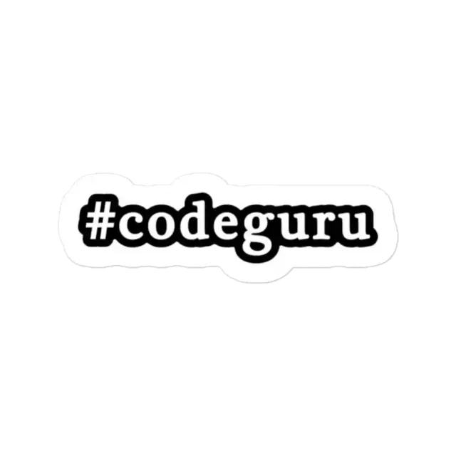 #CodeGuru Sticker