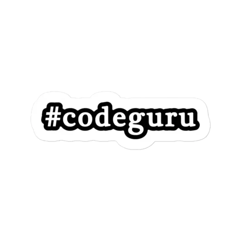 #CodeGuru Sticker