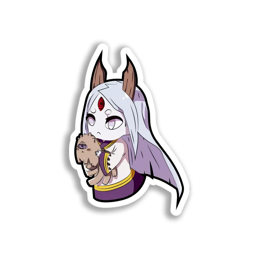 Kaguya Otsutsuki Chibi Sticker