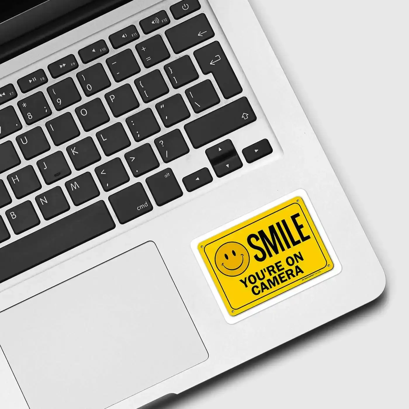 Smile you are on Camera Sticker