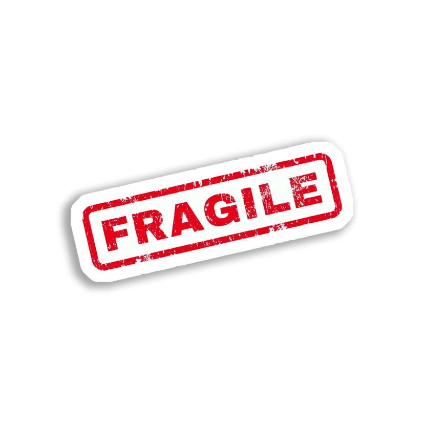 Fragile Handle With Care Sticker