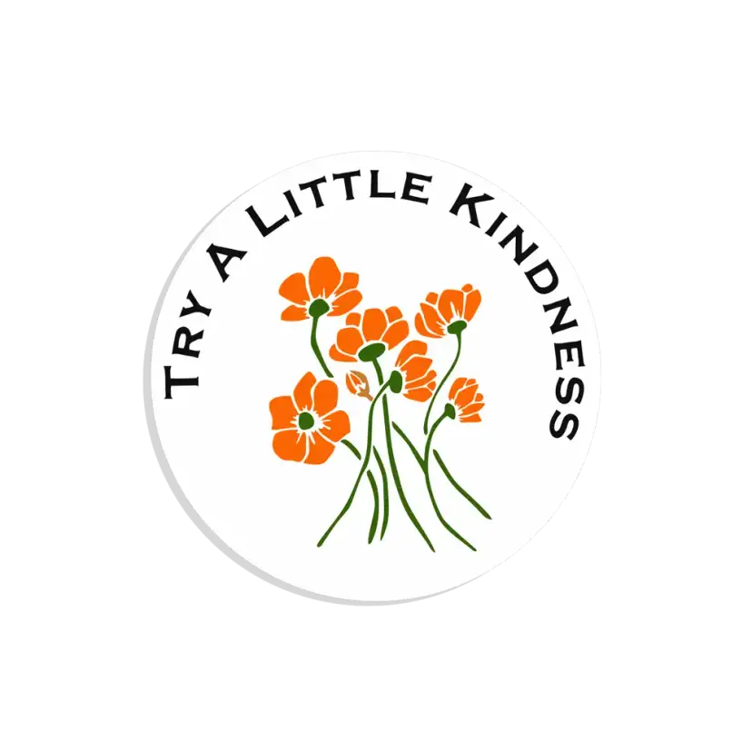 Try a Little Kindness Sticker