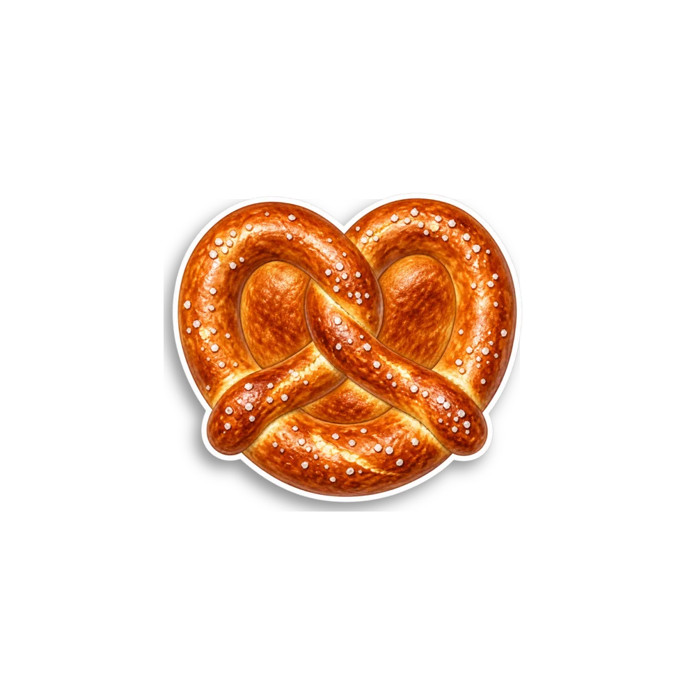 Pretzel Sticker