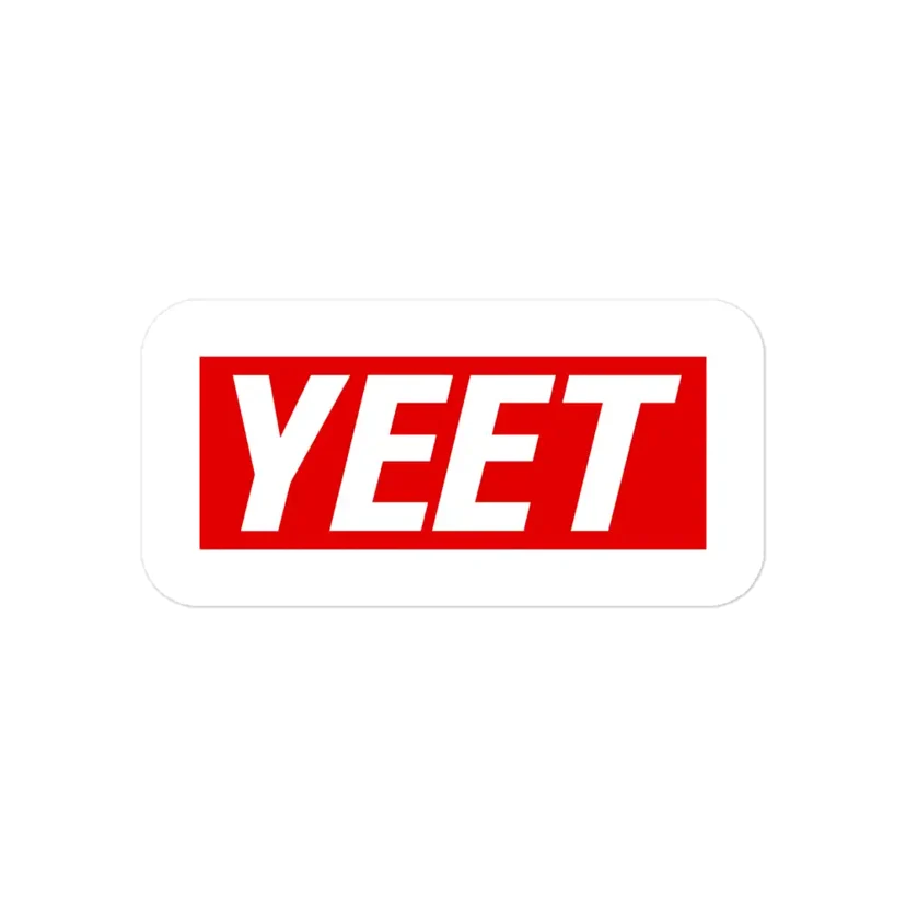 YEET Sticker
