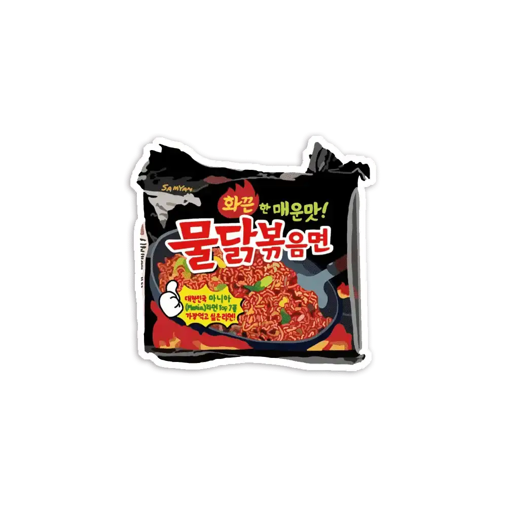 Korean Spicy Noodles  Sticker
