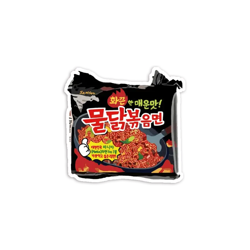 Korean Spicy Noodles  Sticker