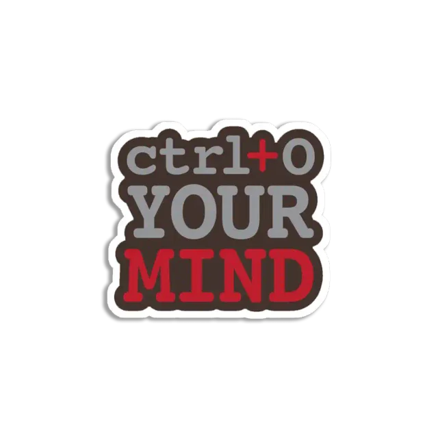Ctrl+O Open your Mind