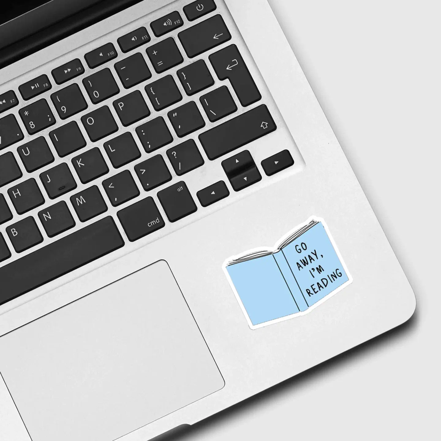 Go Away, I'm Reading Sticker