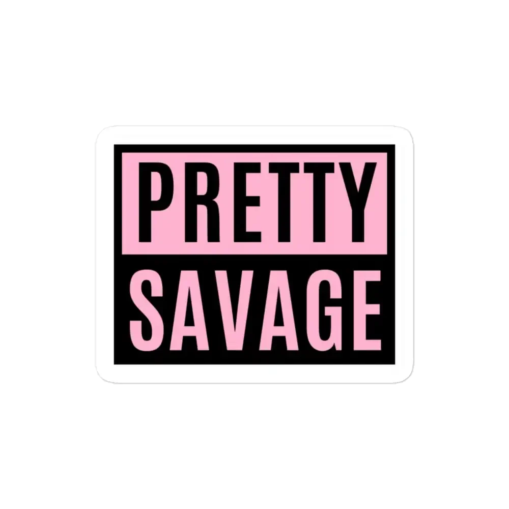 Pretty Savage BlackPink Sticker