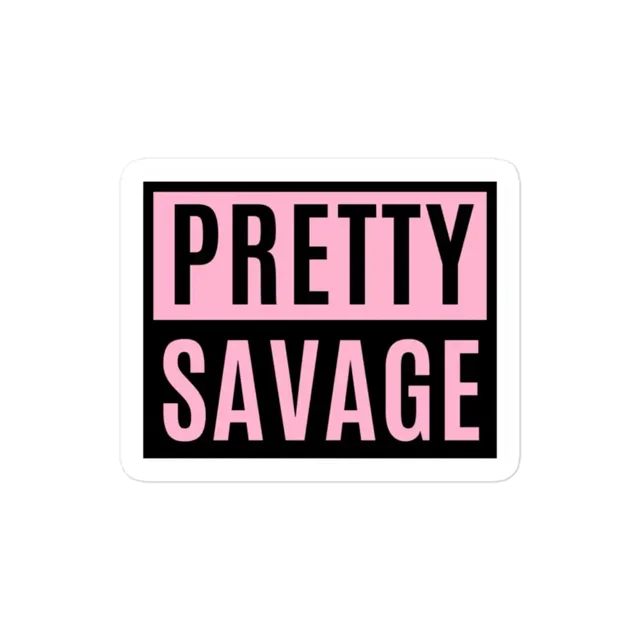 Pretty Savage BlackPink Sticker