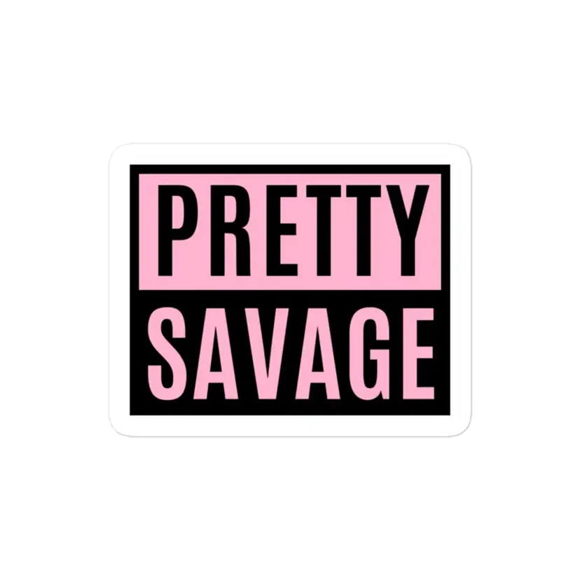 Pretty Savage BlackPink Sticker